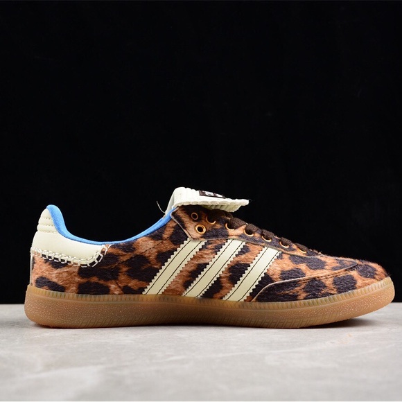 Adidas x Wales Bonner Samba Pony Leopard Print Women's - Picture 3 of 9